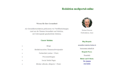 Desktop Screenshot of mediportal-online.eu